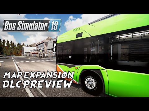 OFFICIAL MAP EXTENSION DLC PS4 & XBOX | Bus Simulator 18