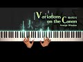 George Winston Variations On The Canon Piano Rendition