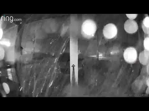 Doorbell Camera Captures Tornado Blowing Through New Orleans