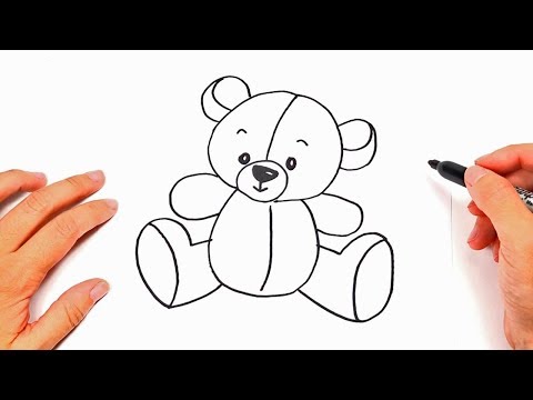 How to draw a Teddy Bear Step by Step | Drawings Tutorials