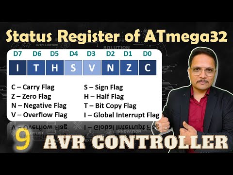 Status Register of Atmega32 Microcontroller