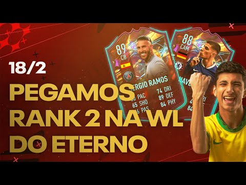 I GOT RANK II in the WL of the Eternal Patricão with Sergio Ramos and Havertz RULEBREAKER