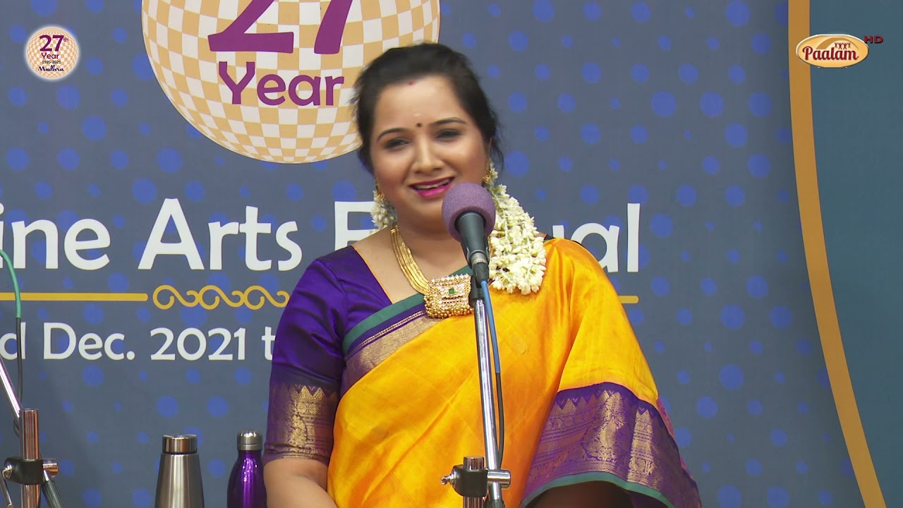 S.Mahathi (Vocal) – Mudhra’s 27th Fine Arts Festival