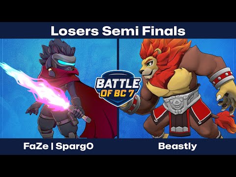 FaZe | Sparg0 (Clairen) vs Beastly (Zetterburn) - Losers Semi Finals - RoA 2 | BoBC7