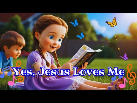 Jesus Loves Me This I Know, with lyrics | Worship Songs for Kids | Christian Music for Children