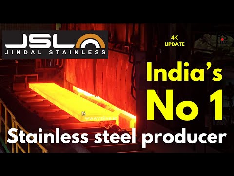 Jindal stainless limited | India's No 1 stainless steel producer | #rslive | #4k