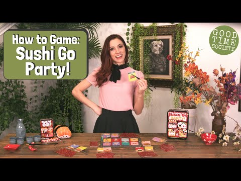 Learn How to Play Sushi Go! & Sushi Go Party!| 