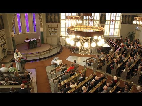 Jumalanpalvelus Helsingin Pyhän Sydämen kappelissa 18.10.2020