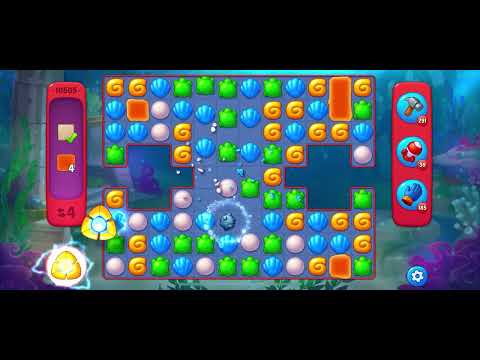 Fishdom Hard level 10505 no boosters フィッシュダム ハード