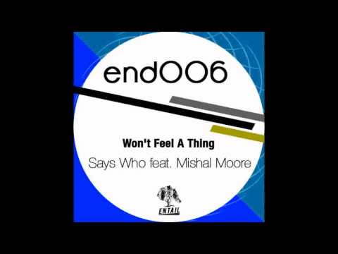 Says Who?, Mishal Moore - Won't Feel A Thing feat. Mishal Moore (Original Mix)