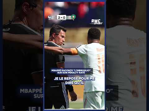 "Ce scénario, je ne l'avais pas", Mbappé raconte son penalty raté