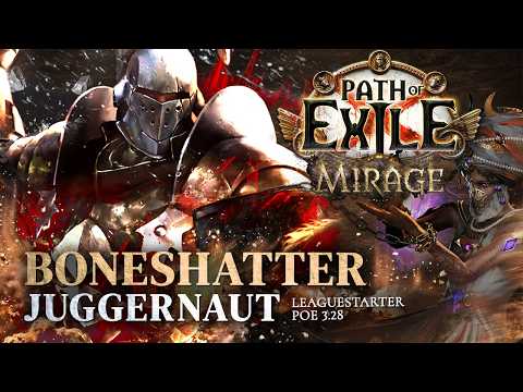 This Starter Melee Build is INSANELY TANKY! - Boneshatter of Complex Trauma Juggernaut [PoE 3.28]