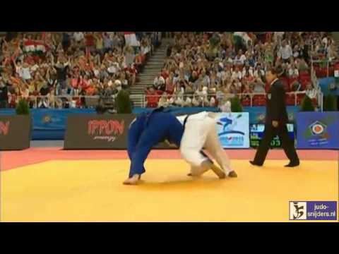 Judo 2013 European Championships Budapest: Bonvoisin (FRA) - Paskevicius (LTU) [+100kg] rep
