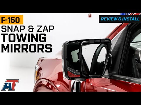 2021-2024 F-150 Snap and Zap Towing Mirrors Review & Install
