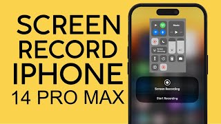 How to Screen Record On Iphone 14 Pro Max 2022