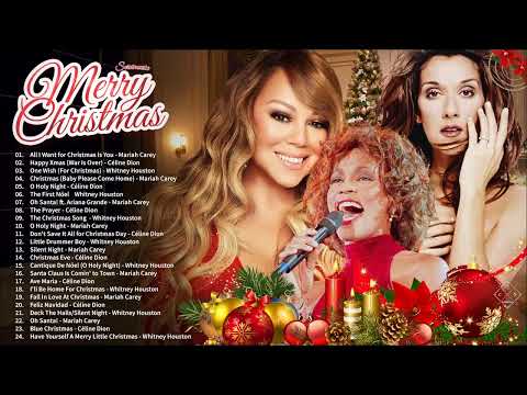 Mariah Carey Celine Dion Whitney Houston Christmas Songs 2022 - Merry Christmas 2022
