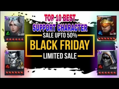 Black Friday Top 10 must buy support characters uniform for F2P - marvel future fight