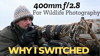 Video thumbnail for Nikon Nikkor Z 400mm f2.8 for Wildlife Photography:  Why I switched from the Nikon 600mm f4 by Todd DeWald