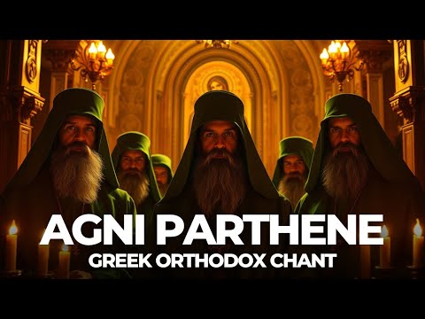 Agni Parthene - Greek Byzantine Orthodox Chant to Mother Mary (Greek & English Lyrics)