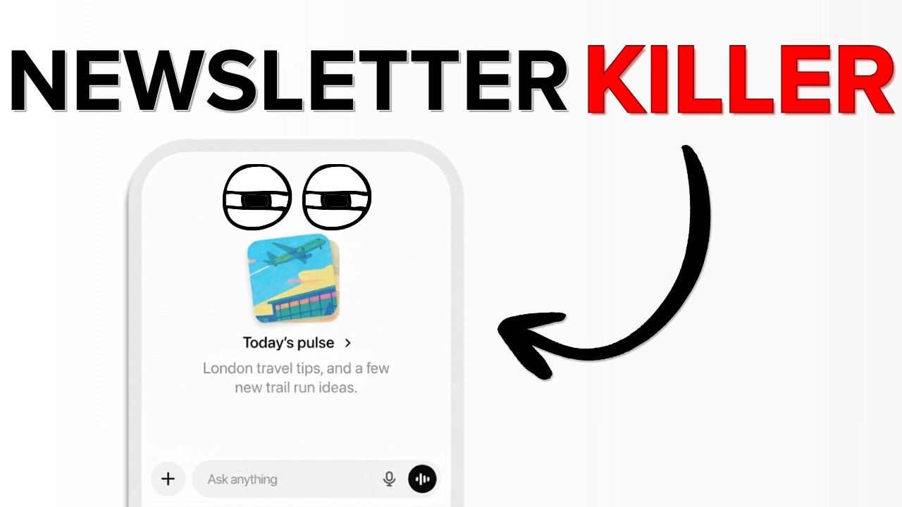 OpenAI Just KILLED the Newsletter