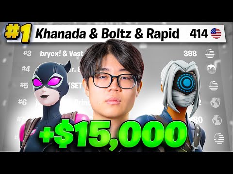 1ST PLACE FNCS Division 1 FINALS With Boltz & Rapid 🏆 ($15,000)