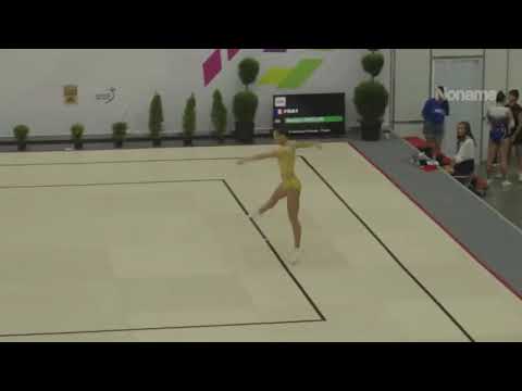 Maelys LENCLOS Plovdiv Cup 2024 🥇( 20.950 ) Aerobics Open, September 1, Aerobic Gymnast