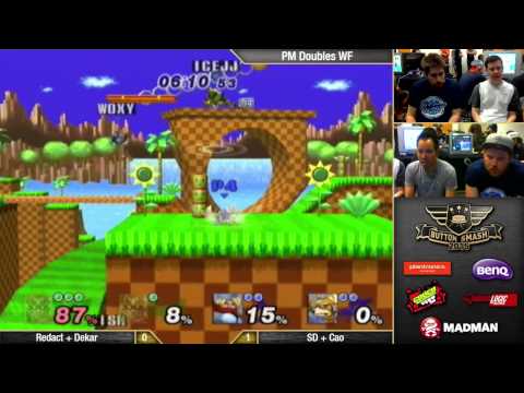 BS2015 - Redact & Dekar (Falcon) vs CAOTIC & S.D (Bowser & Ganon) - WF - PM Doubles