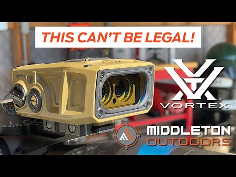 Vortex Optics Impact 4000 First Use. 1100 Yds EASY!