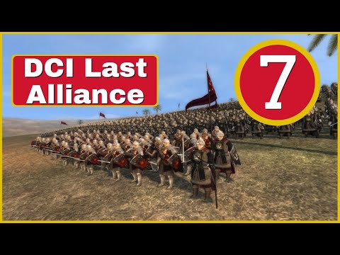 #7 Great Game Begins | Harad Campaign DCI Last Alliance | Third Age Total War