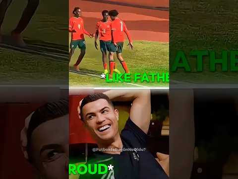 Ronaldo Jr Zamanla Ronaldo'dan Öğrendi   🥶😳