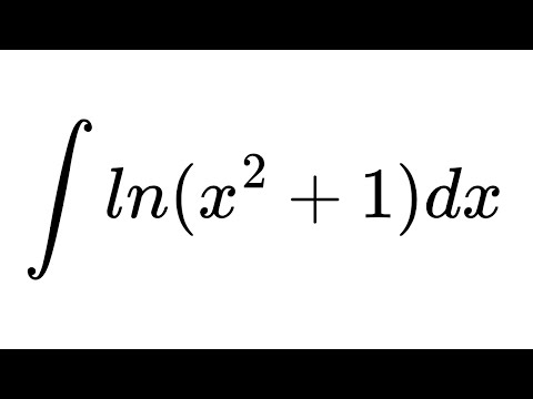 Integral of ln(x^2 + 1)