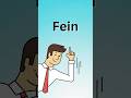 What Does Fein Mean
