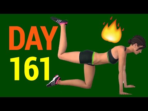 Day 161 - Daily Workout Plan: SEXY LEGS AT HOME (87 Calories)