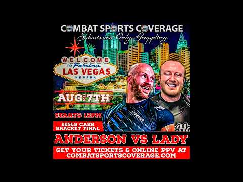 CSC GRAPPLING: TYRELL ANDERSON VS MIKE LADY 225LB PURPLE CASH BRACKET FINAL FROM LAS VEGAS