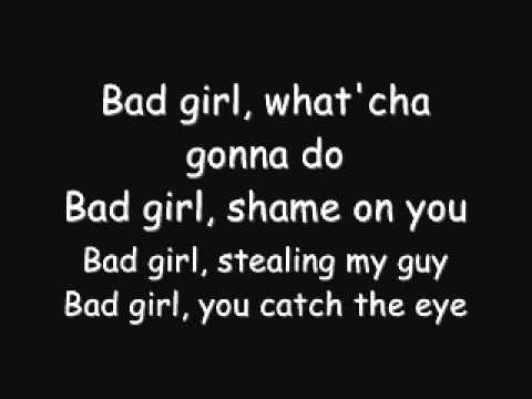 La Toya Jackson - Bad Girl with Lyrics