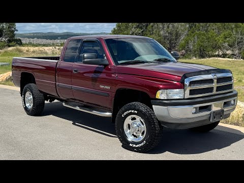 2001 Dodge Ram 2500 4x4 - Manual - 24V Cummins Turbo Diesel - Long Bed
