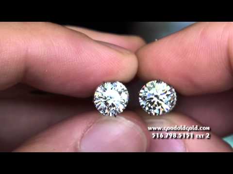GIA X with AGS 1 Light Performance vs GIA X with AGS Ideal 0 Hearts & Arrows