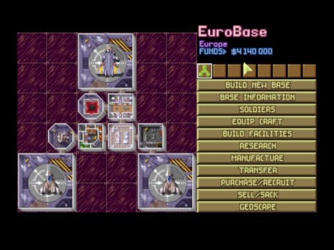 X-COM: UFO Defence / UFO: Enemy Unknown Longplay part 1 Superhuman difficulty level