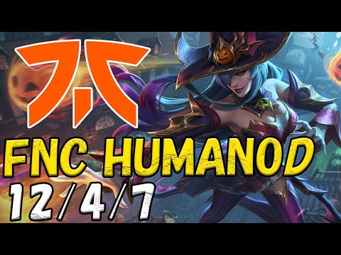 FNC Humanoid シンドラ(Syndra) VS アニビア(Anivia) MID patch 12.21 EUW RANK