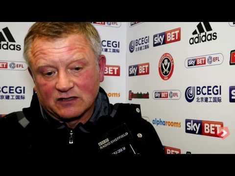 Chris Wilder's Fleetwood reaction