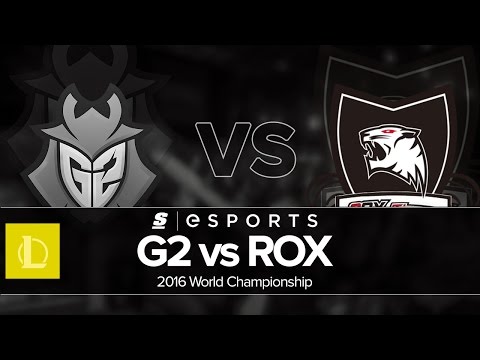 Highlights: G2 vs ROX (Worlds 2016 Day 5)