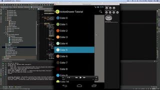 Codecast: List Menu In Android Navigation Drawer