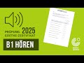 German B1 Listening Test 08 Goethe Exam Preparation