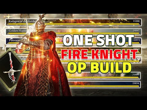 THE BEST Fire Knight’s Greatsword Build – Insane One Shot Build! | Elden Ring DLC