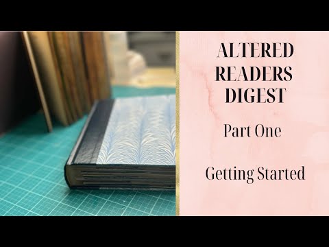 Altered Readers Digest | Part One | Getting Started | How to Prepare Your Book
