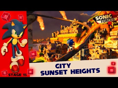Sonic Forces [PC] - City: Sunset Heights (Stage 15) - Walkthrough