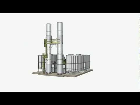 Regenerative Thermal Oxidizer (RTO), 100,000 SCFM (160,000 NCMH) System