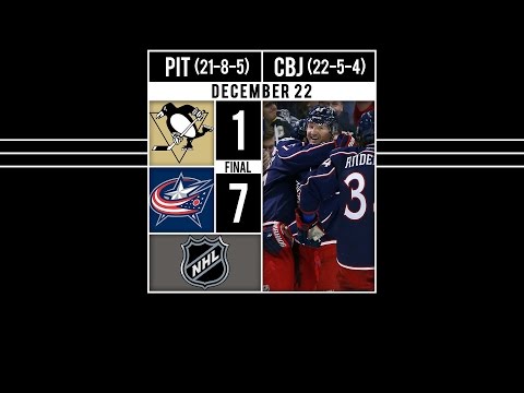 Blue Jackets Pound Penguins | Scott Hartnell recorded a hat trick, leading the Blue Jackets to a 7-