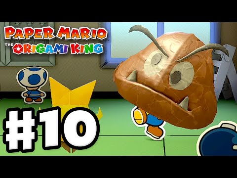 Shogun Studios! - Paper Mario: The Origami King - Gameplay Walkthrough Part 10