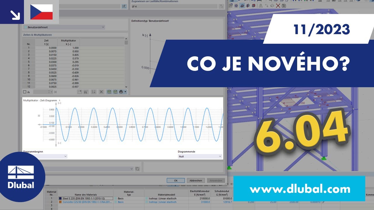 WIN | 11/2023 - Co je nového v programech RFEM 6 a RSTAB 9?